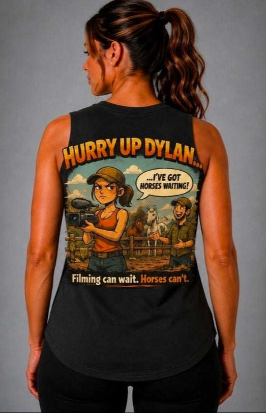 The Horses Are Waiting Tank Womens