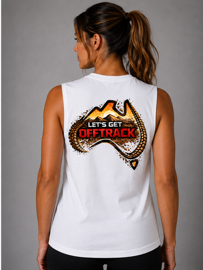 Lets get Off Track Tank Womens