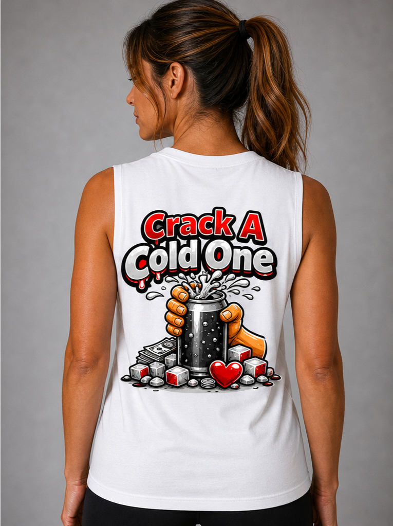 Crack a Cold One Tank Womens