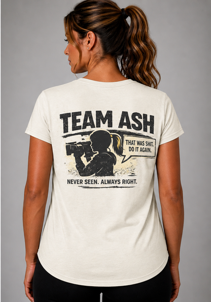 Team Ash T-Shirt Womens