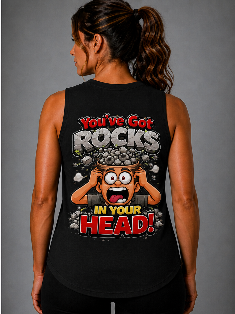 Rocks In Your Head Tank  Womens