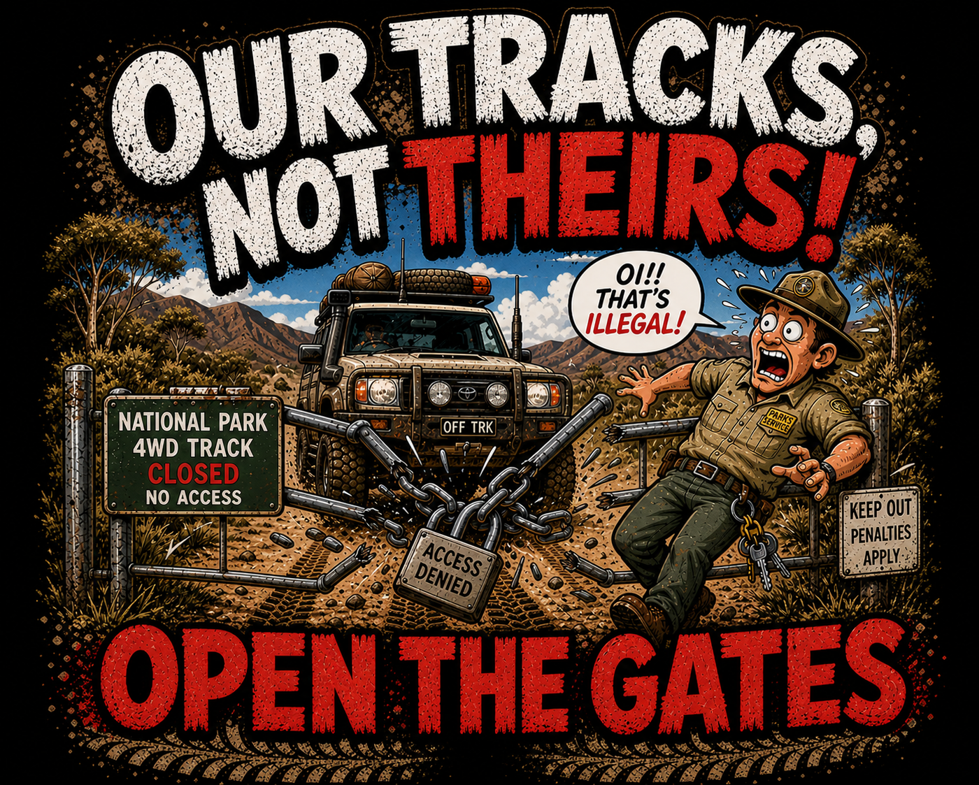 Open The Gates T-Shirt Men